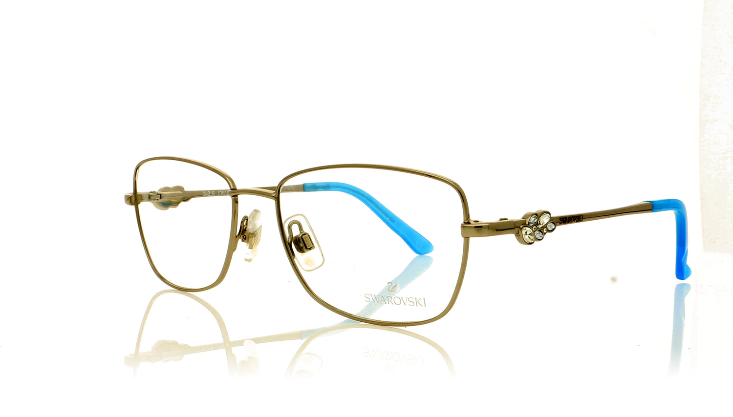 Swarovski Asia SW5191 Giada 14 Silver Glasses - Angle