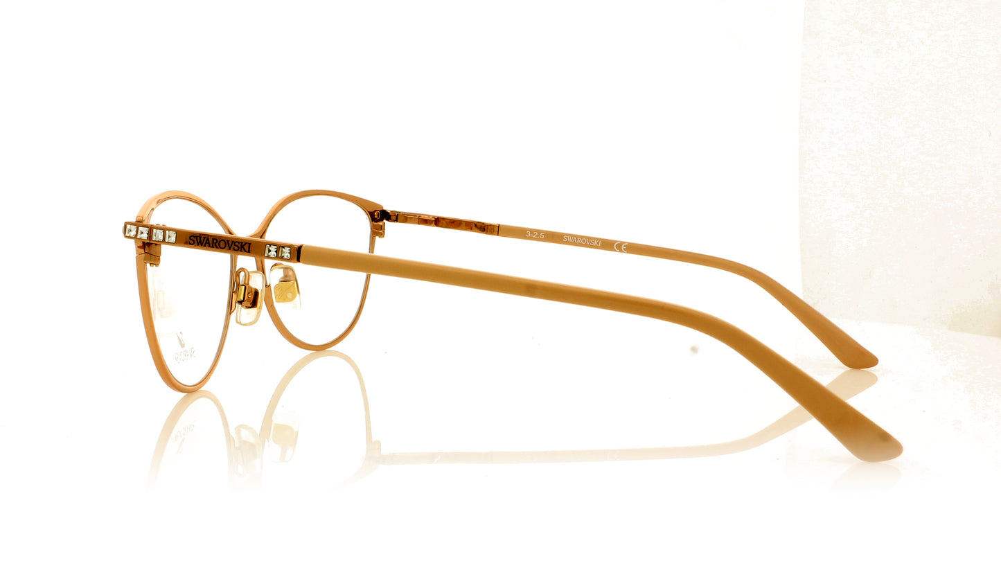 Swarovski Asia SW5186 Glad 37 Peach Glasses - Side