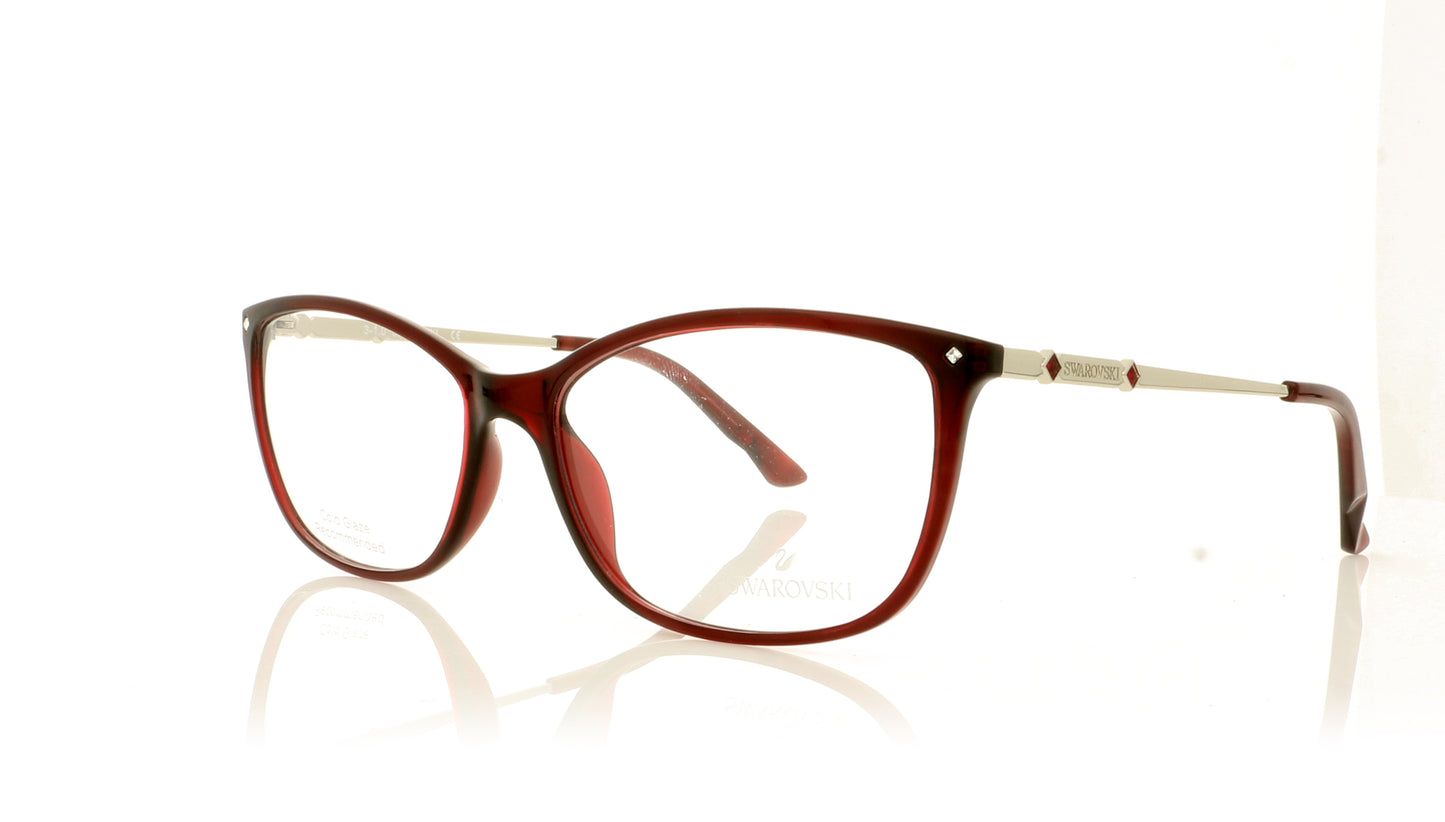 Swarovski SK5179 SW 5179 69 Red Glasses - Angle
