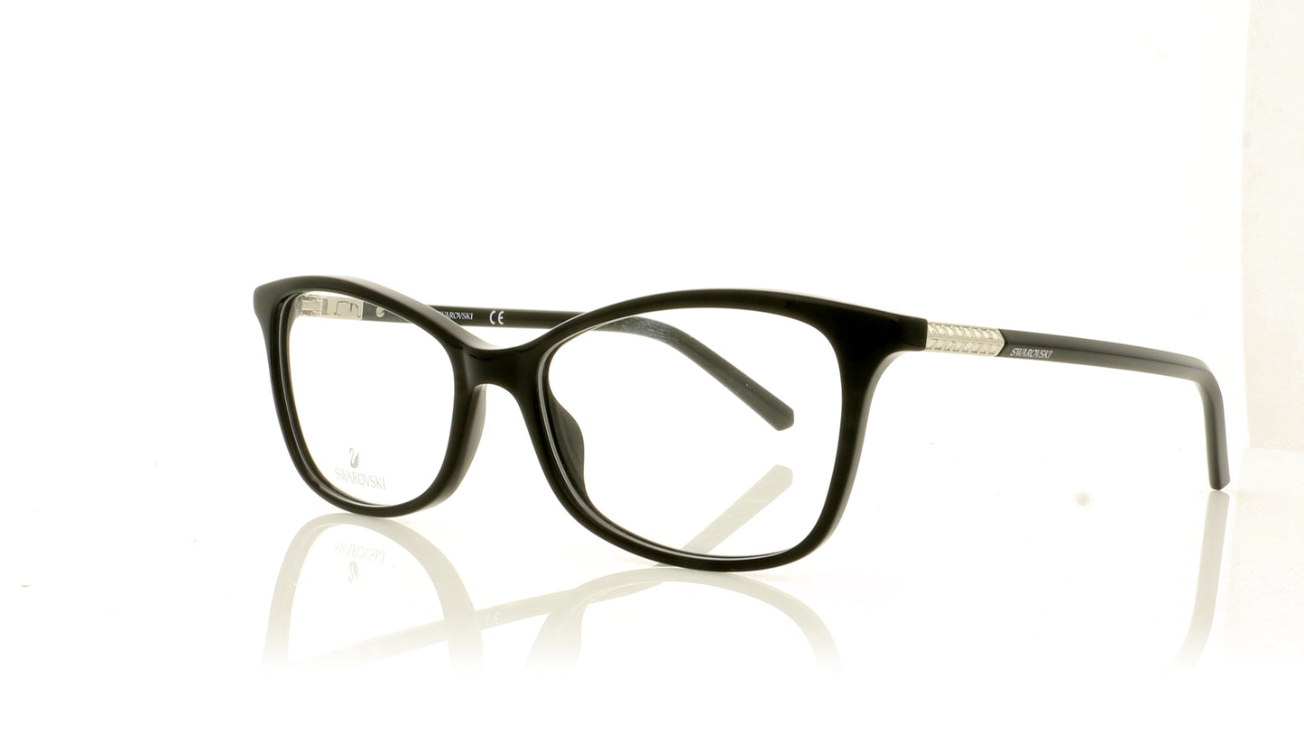 Swarovski SK5239 SW 5239 1 Black Glasses - Angle