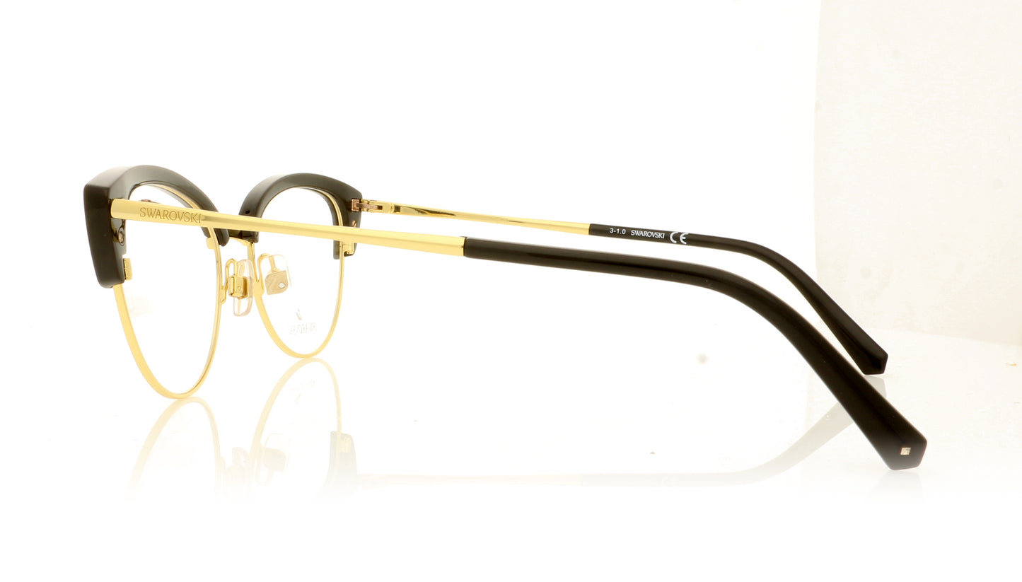 Swarovski SK5363/V SW 5363 48 Black Glasses - Side