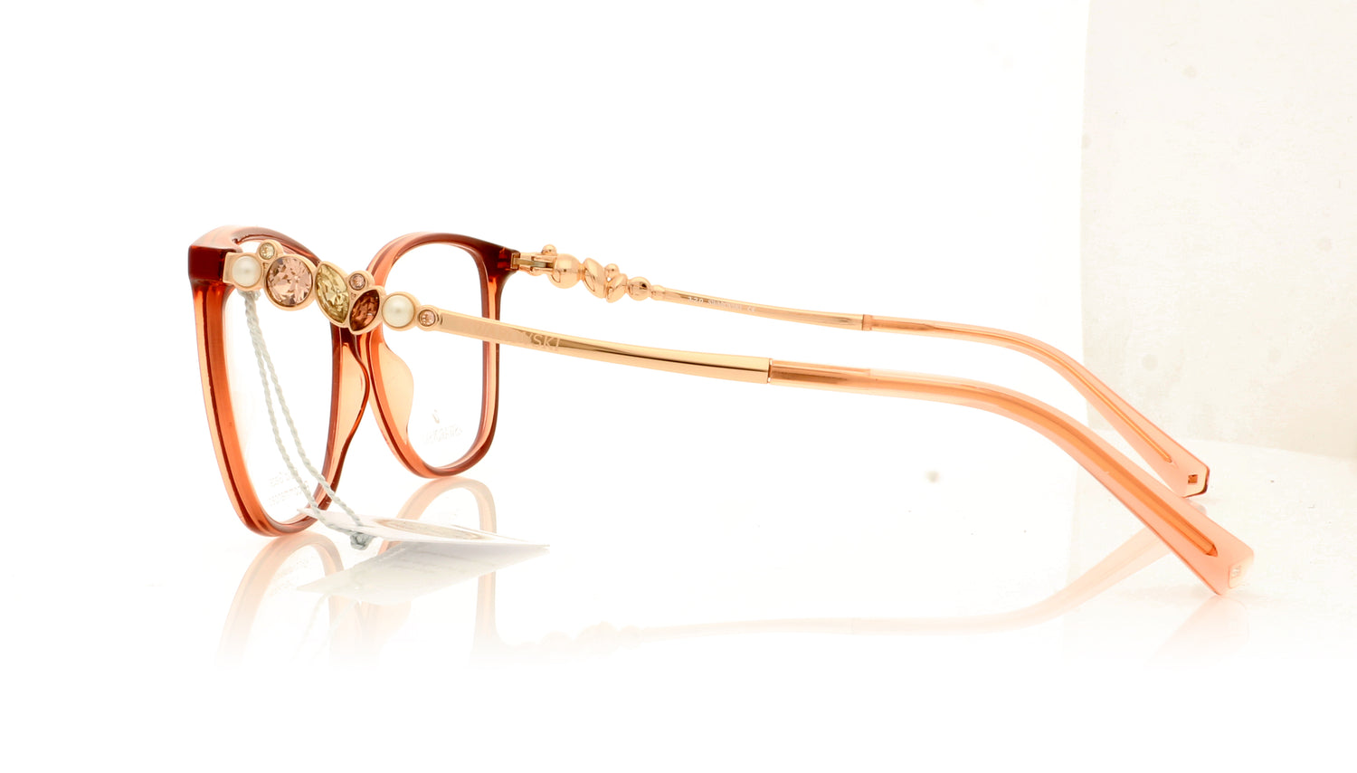 Swarovski SK5367 SW 5367 71 Red Glasses - Side