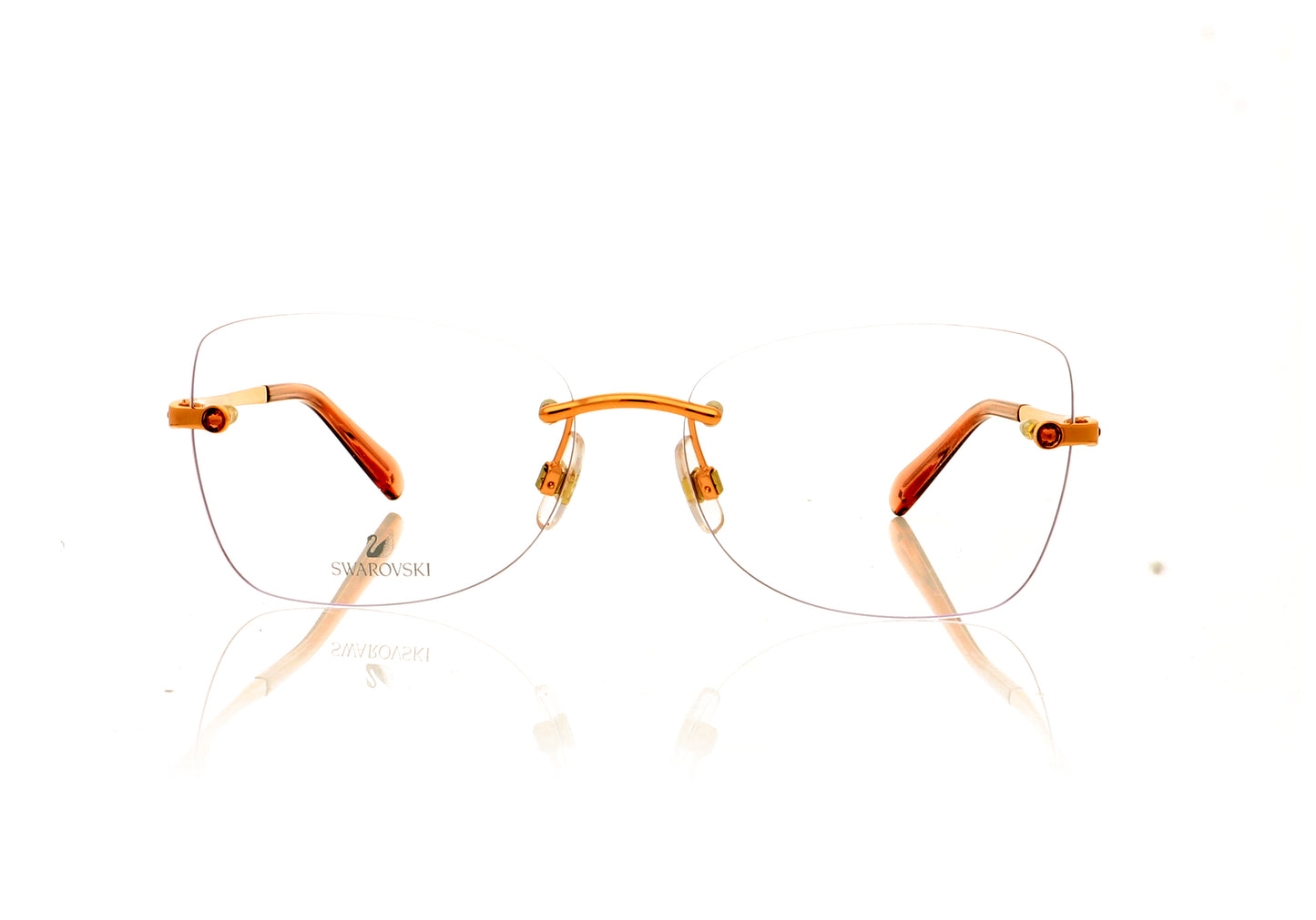 Swarovski SK5374/V SW 5374 33 Pink Glasses - Front