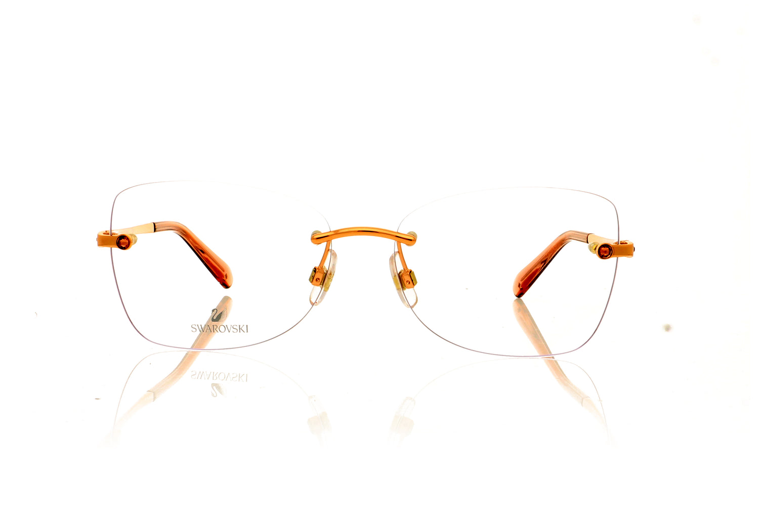 Swarovski SK5374/V SW 5374 33 Pink Glasses - Front