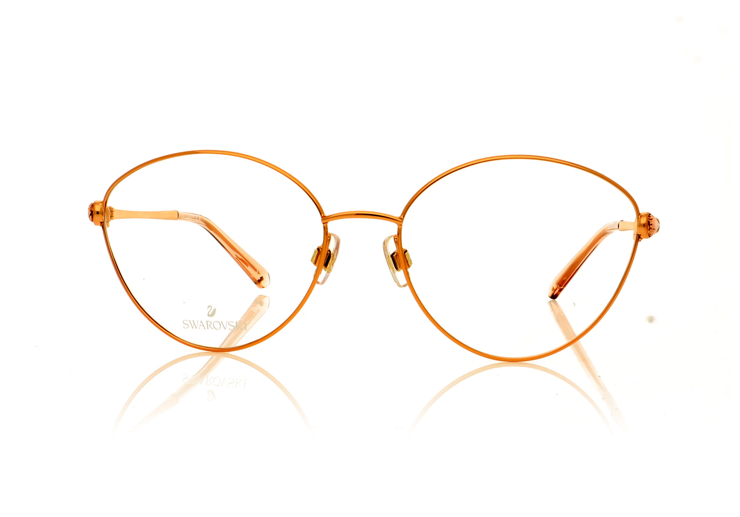 Swarovski SK5384/V SW 5384 52 Tortoise Glasses - Front