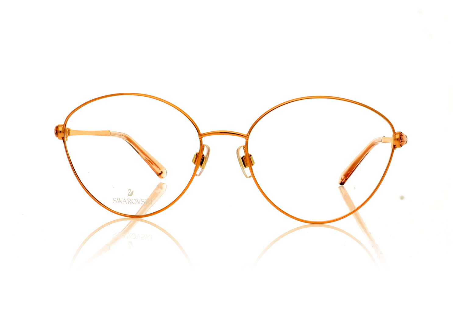 Swarovski SK5384/V SW 5384 52 Tortoise Glasses - Front