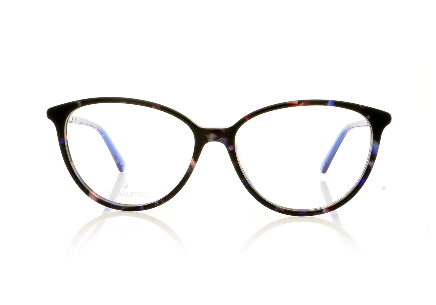 Swarovski SK5385/V SW 5385 55 Blue Glasses - Front