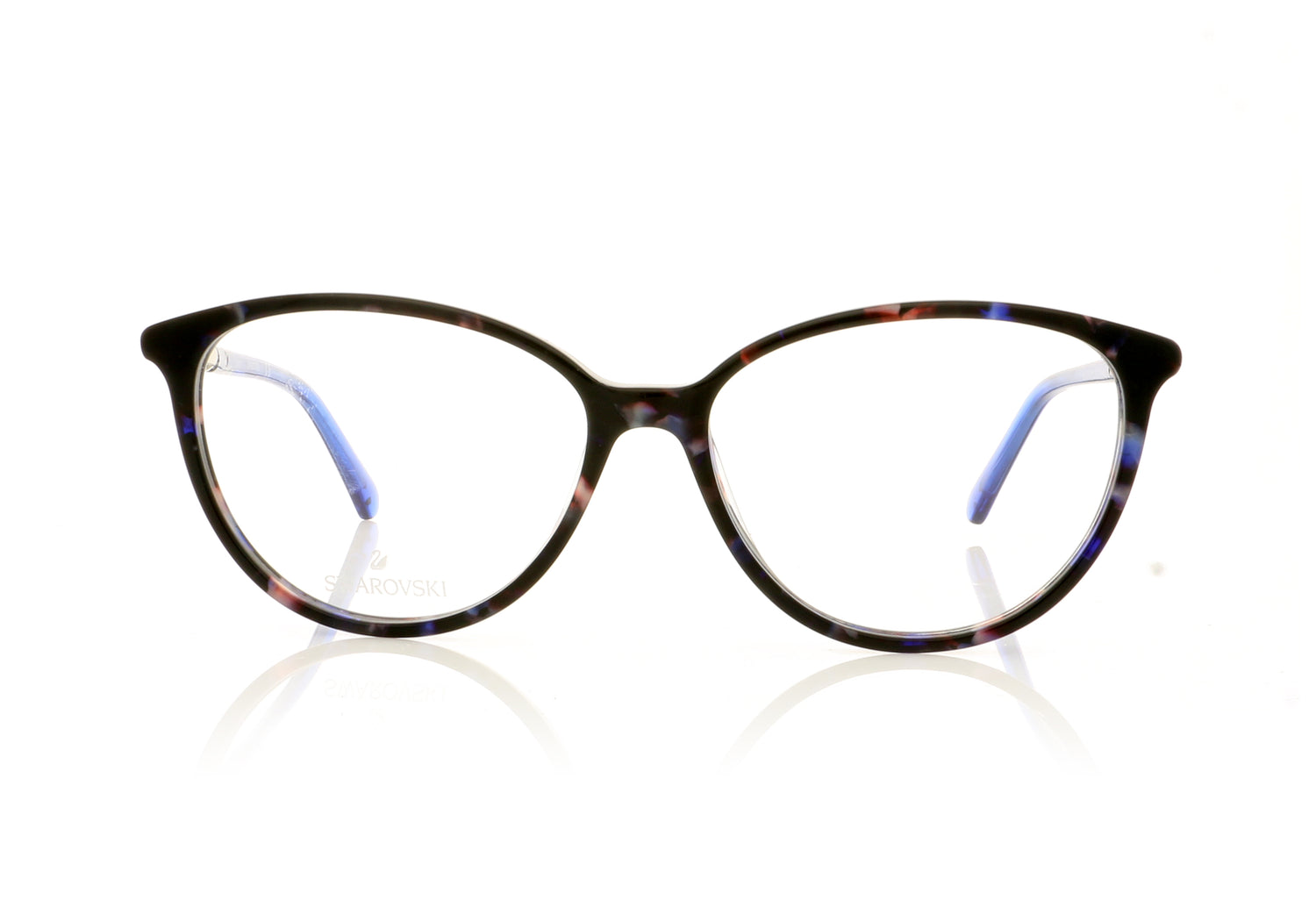 Swarovski SK5385/V SW 5385 55 Blue Glasses - Front