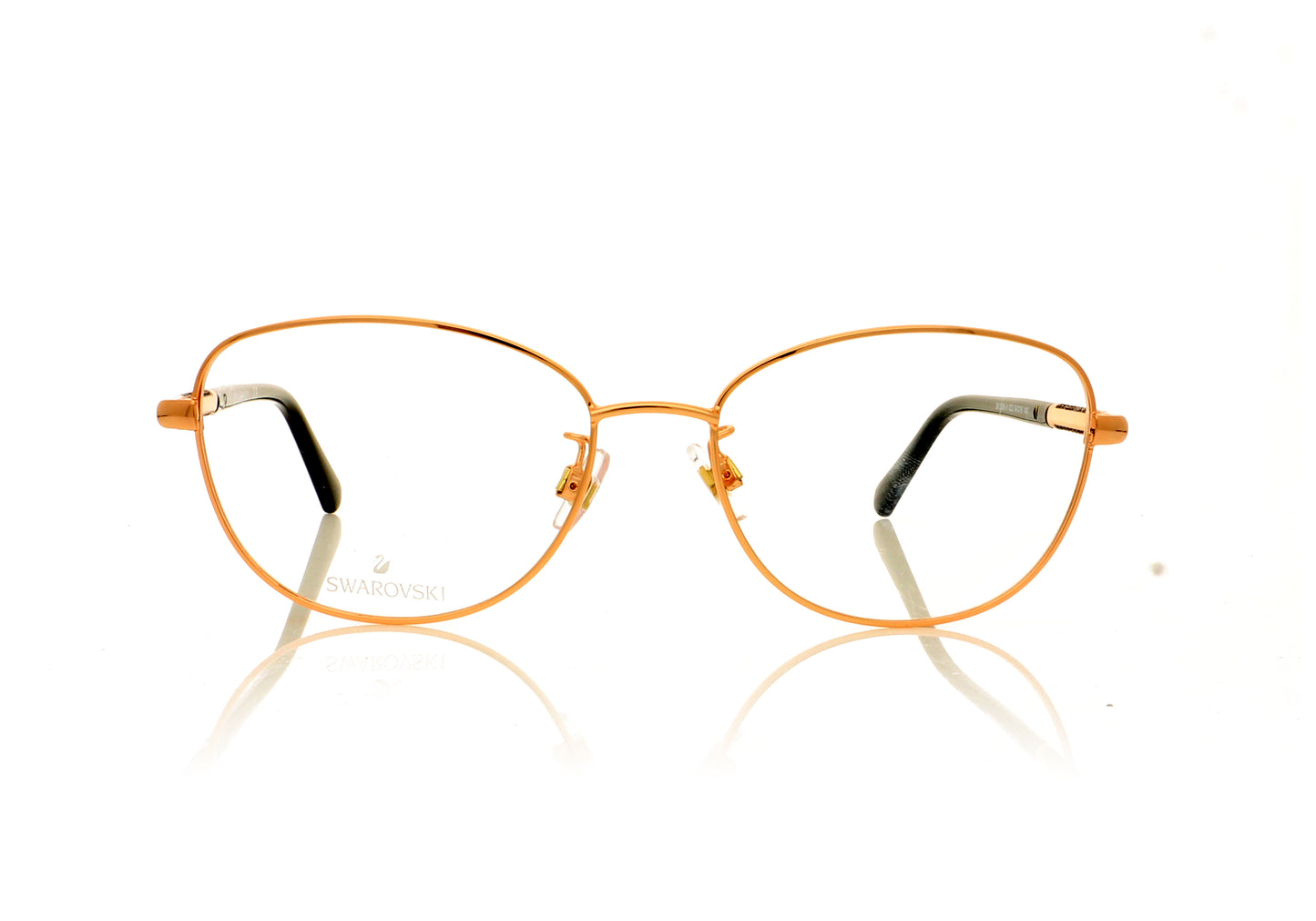 Swarovski SK5386-H/V SW 5386 33 Rose Gold Glasses - Front