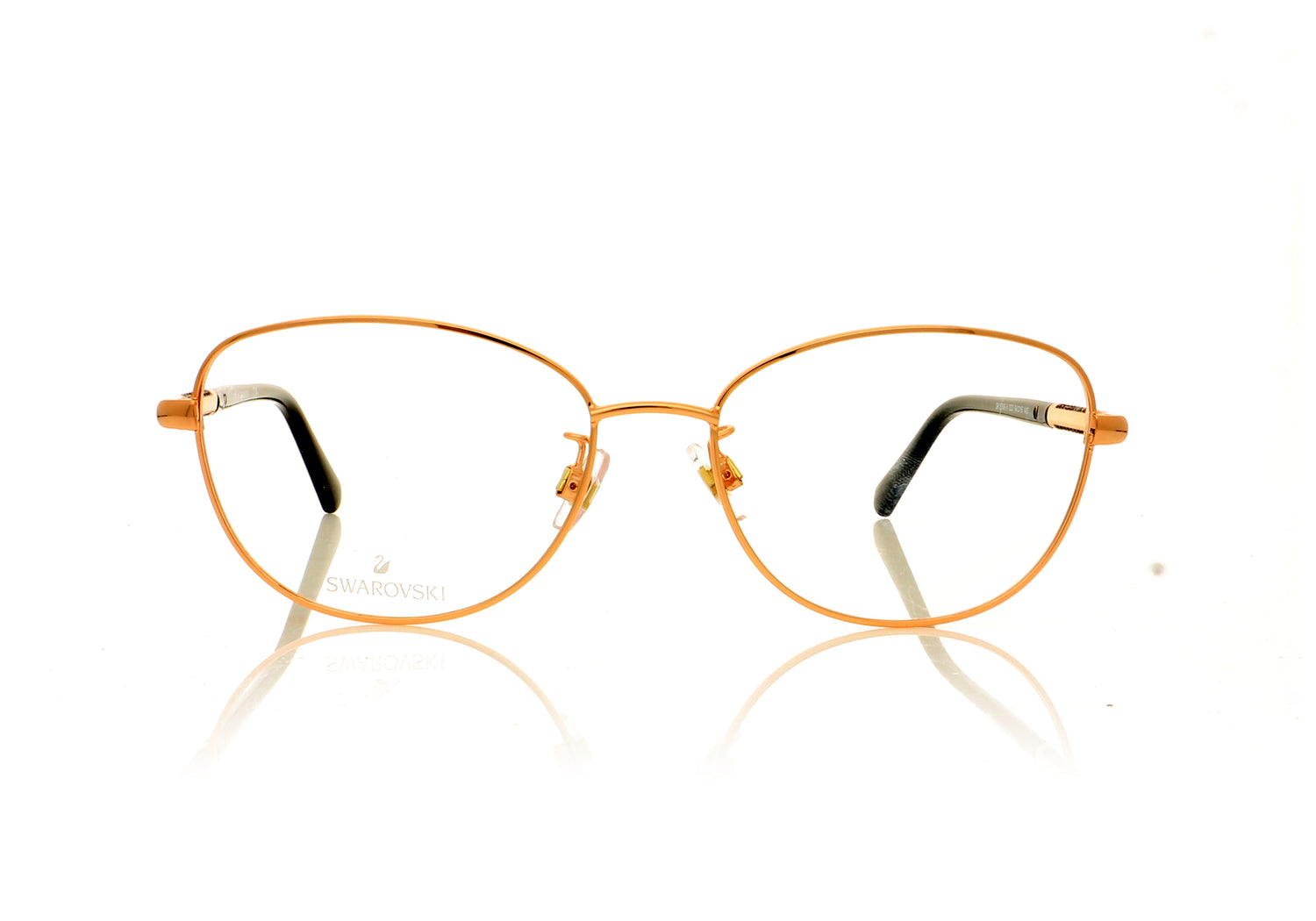 Swarovski SK5386-H/V SW 5386 33 Rose Gold Glasses - Front