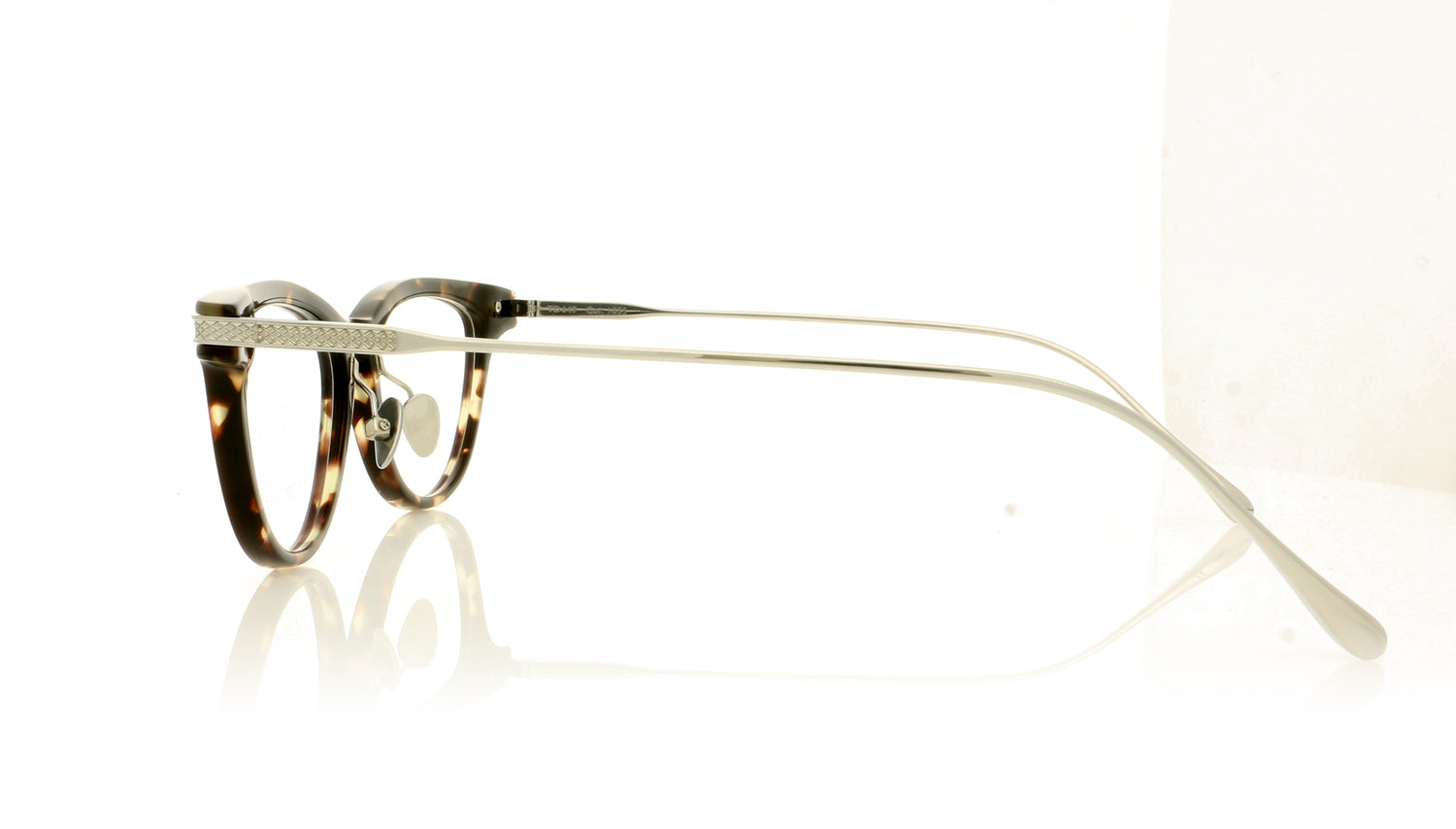 Tom Davies TD649 1855 Havana Glasses - Side