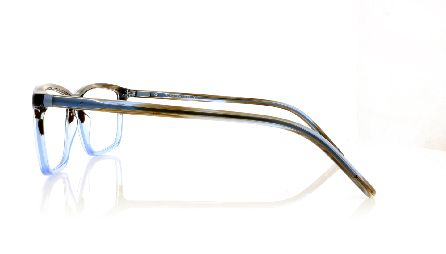 Tom Davies TD460 C1324 Smoked Brown Glasses - Side