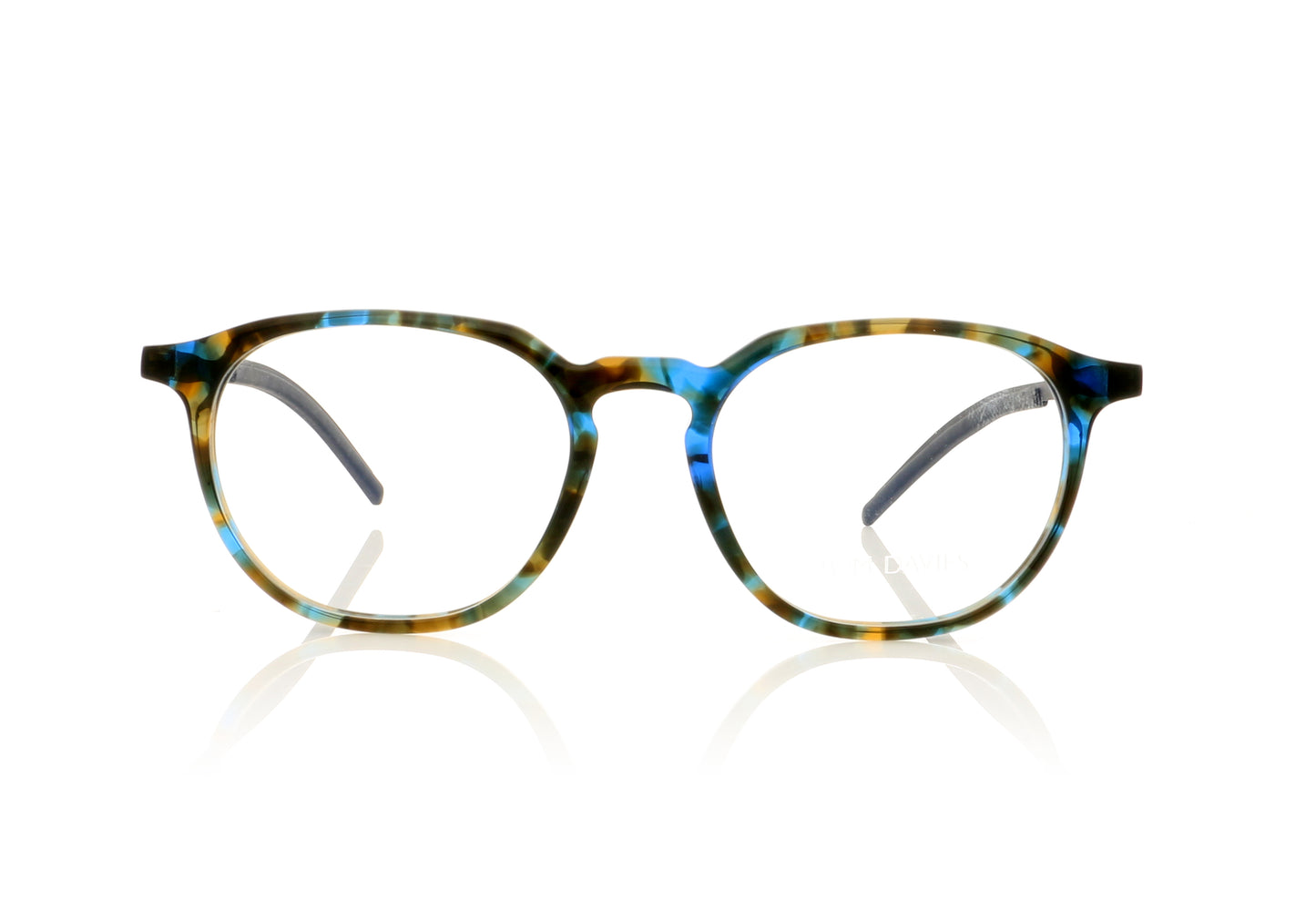 Tom Davies TD486 1423 Smoked Light Brown & Blue Glasses - Front