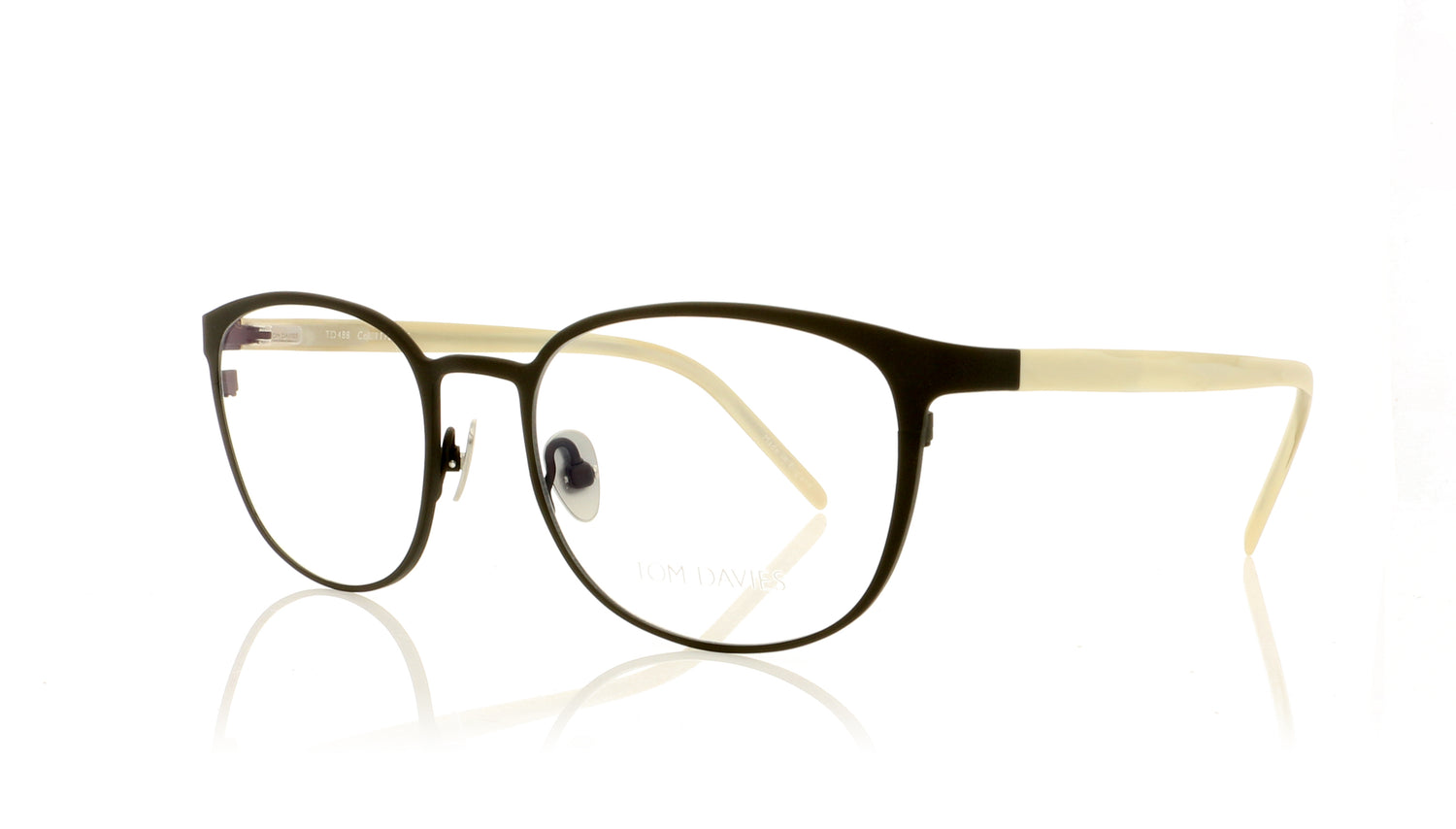 Tom Davies TD488 Warm Grey/Oat 1172 Glasses - Angle