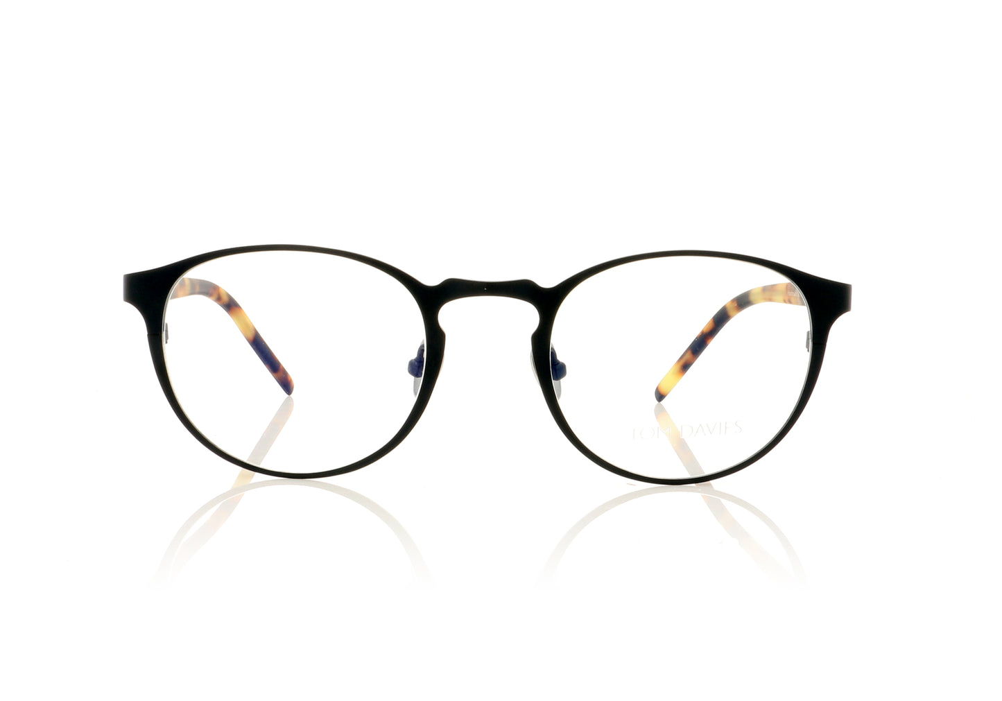 Tom Davies TD496 C1488 Matt Tokyo Tortoise Glasses - Front