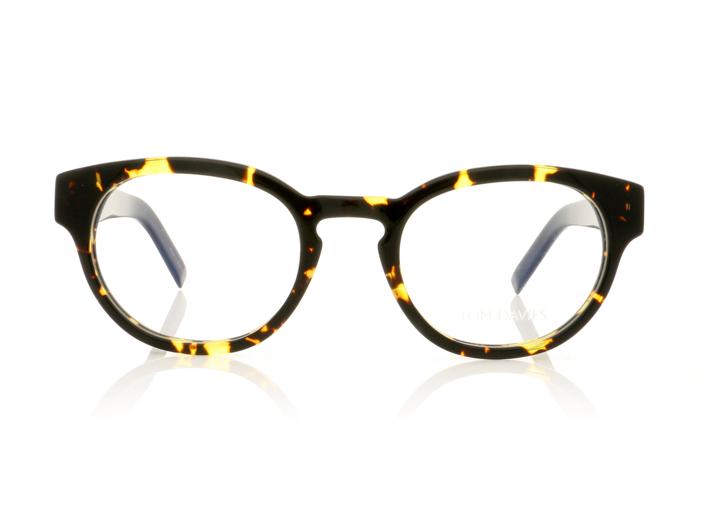 Tom Davies TD514 1170 Matt Demi Brown Glasses - Front