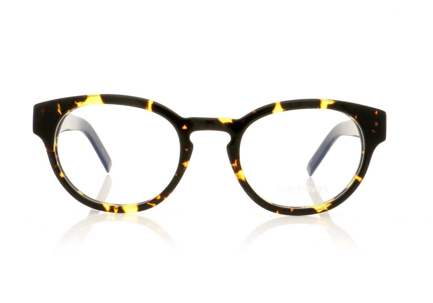 Tom Davies TD514 1170 Matt Demi Brown Glasses - Front