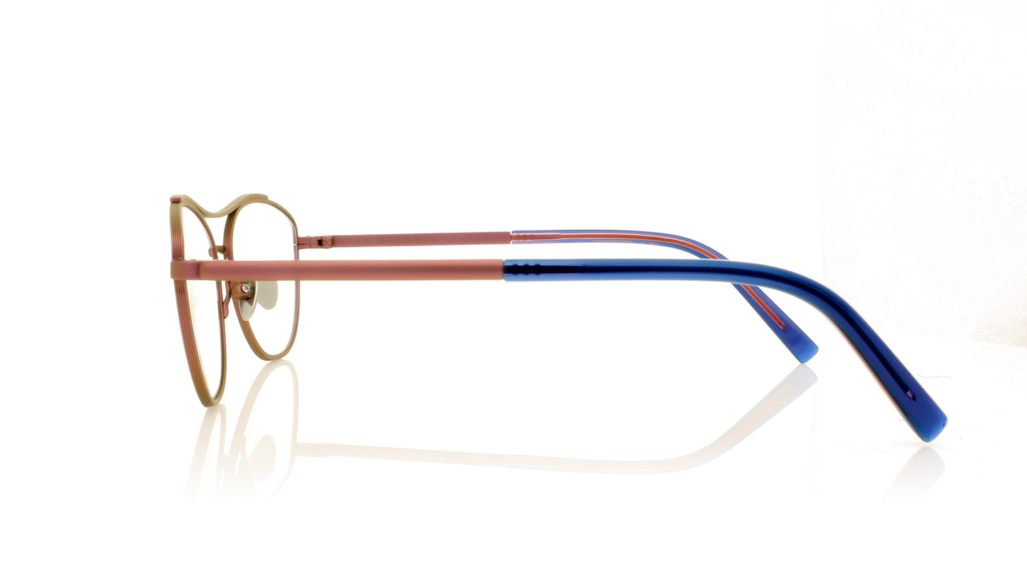 Tom Davies TD600 1655 Matt Pink Glasses - Side