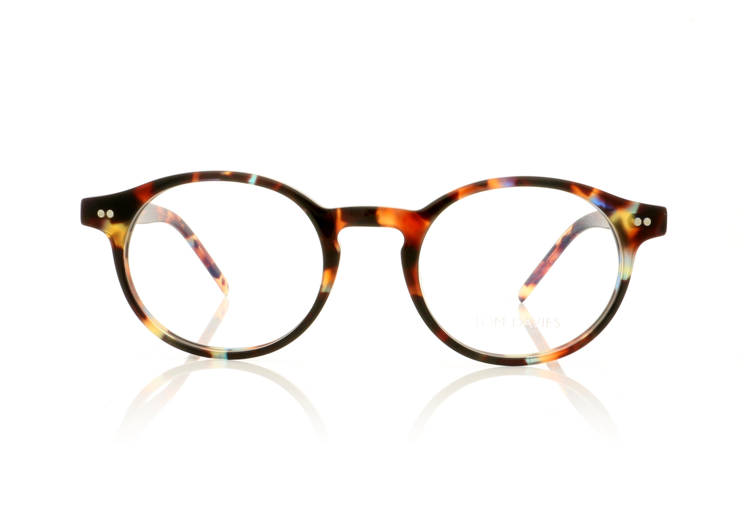Tom Davies TD639 C1813 Tortoise Glasses - Front