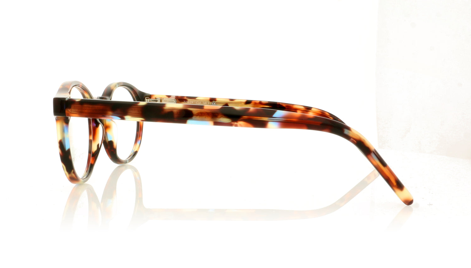 Tom Davies TD639 C1813 Tortoise Glasses - Side
