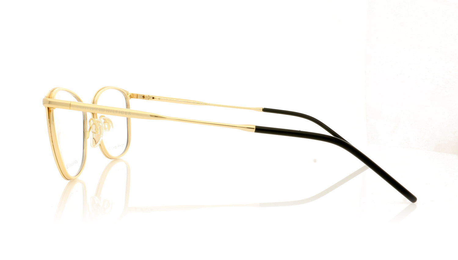 Tommy Hilfiger TH 1637 2M2 Black Gold Glasses - Side