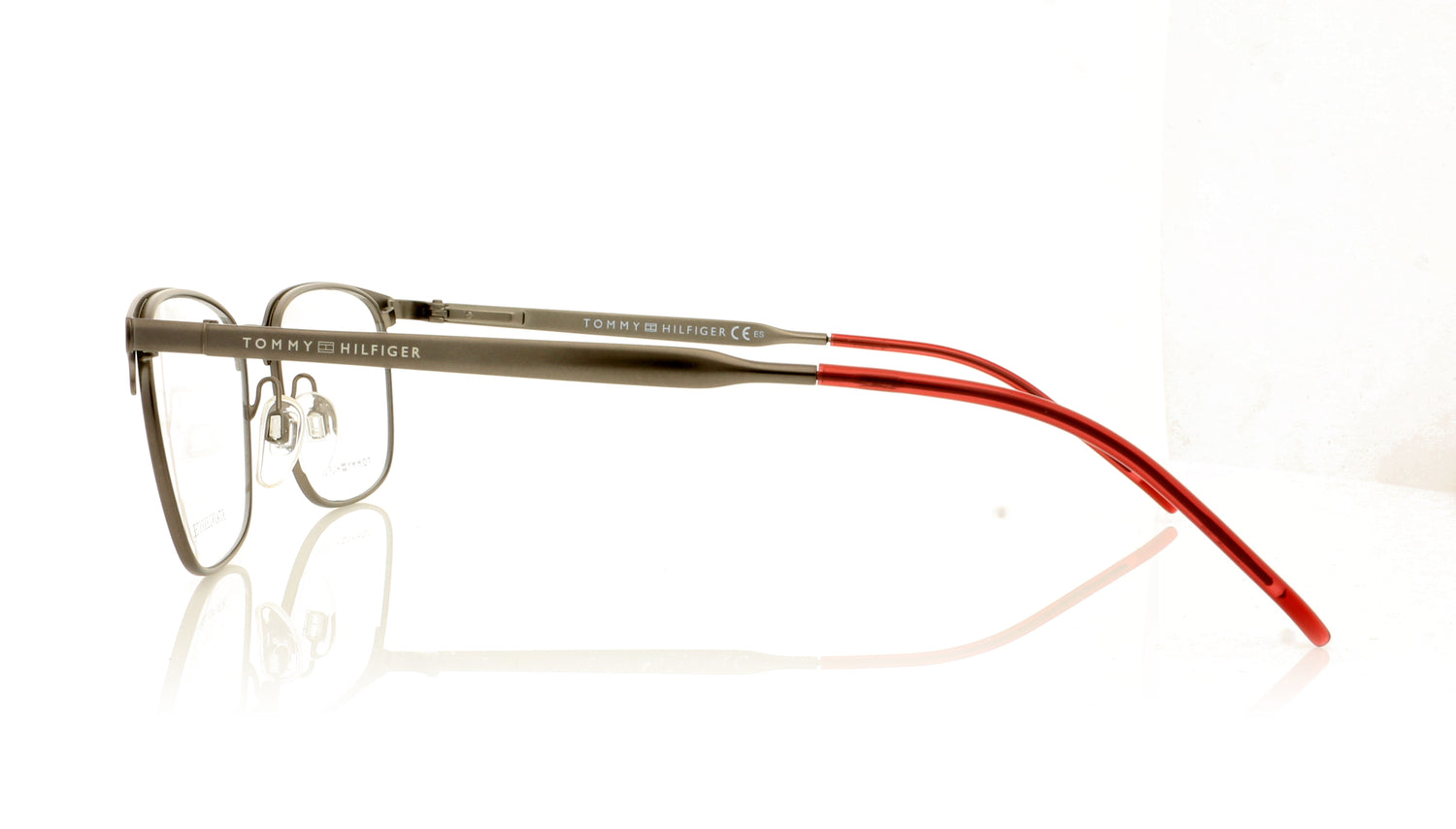 Tommy Hilfiger TH 1643 R80 Smoked Dark Ruthenium Glasses - Side