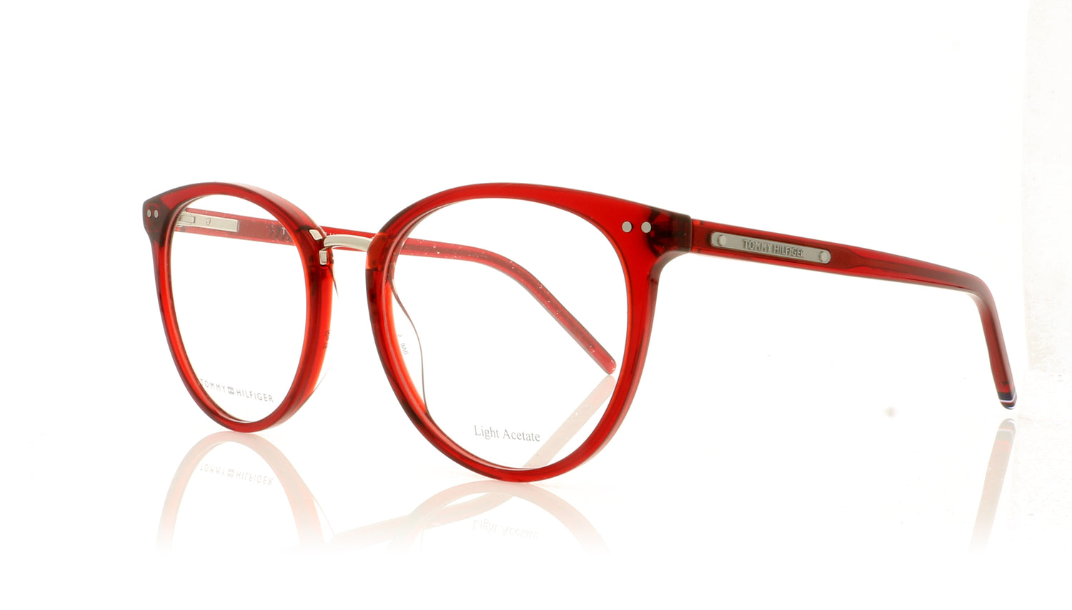 Tommy Hilfiger TH 1734 C9A Red Glasses - Angle