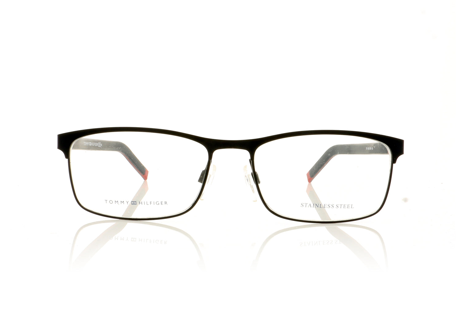 Tommy Hilfiger TH 1740 WIR Blue Red Glasses - Front