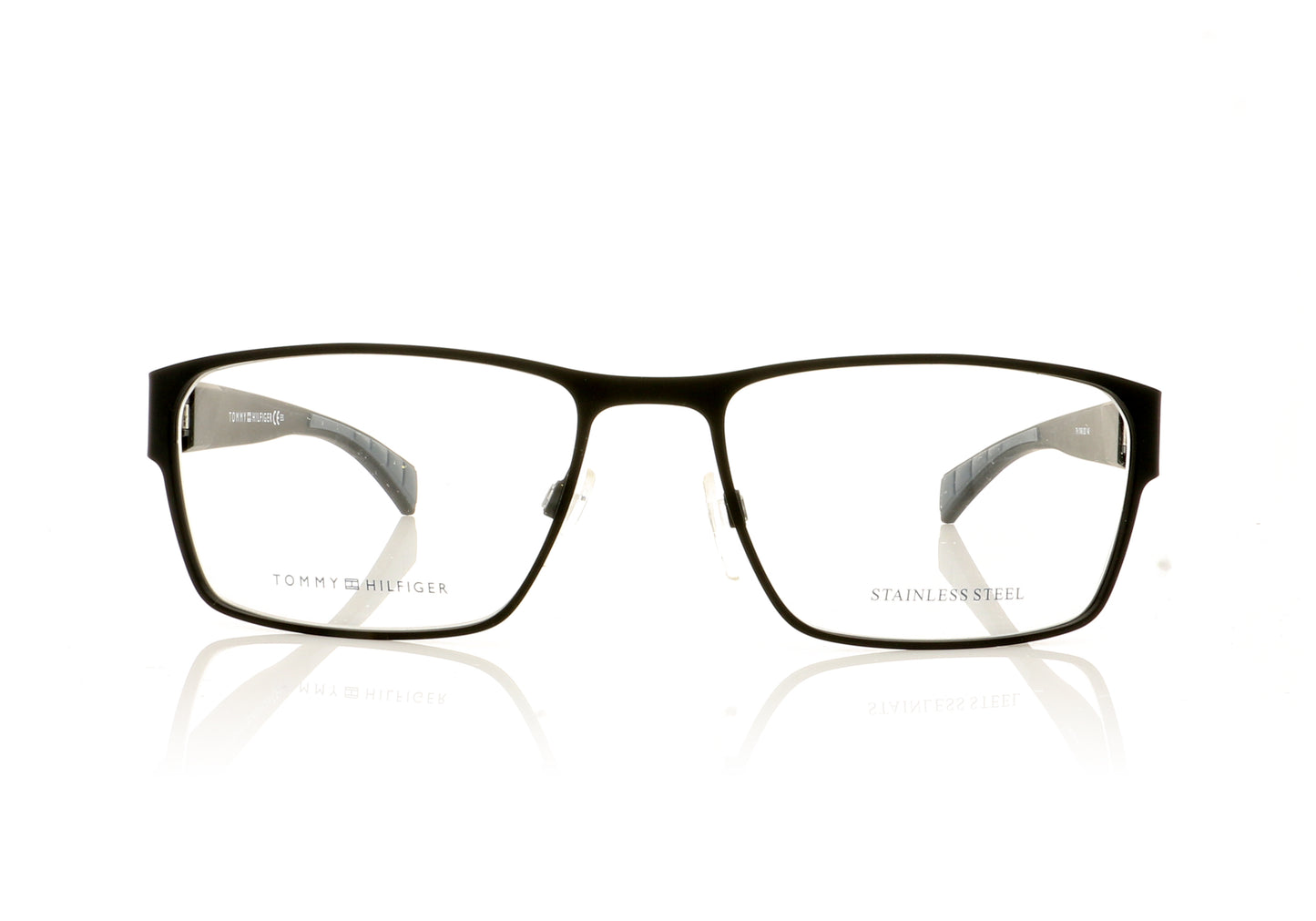 Tommy Hilfiger TH 1746 3 Matt Black Glasses - Front