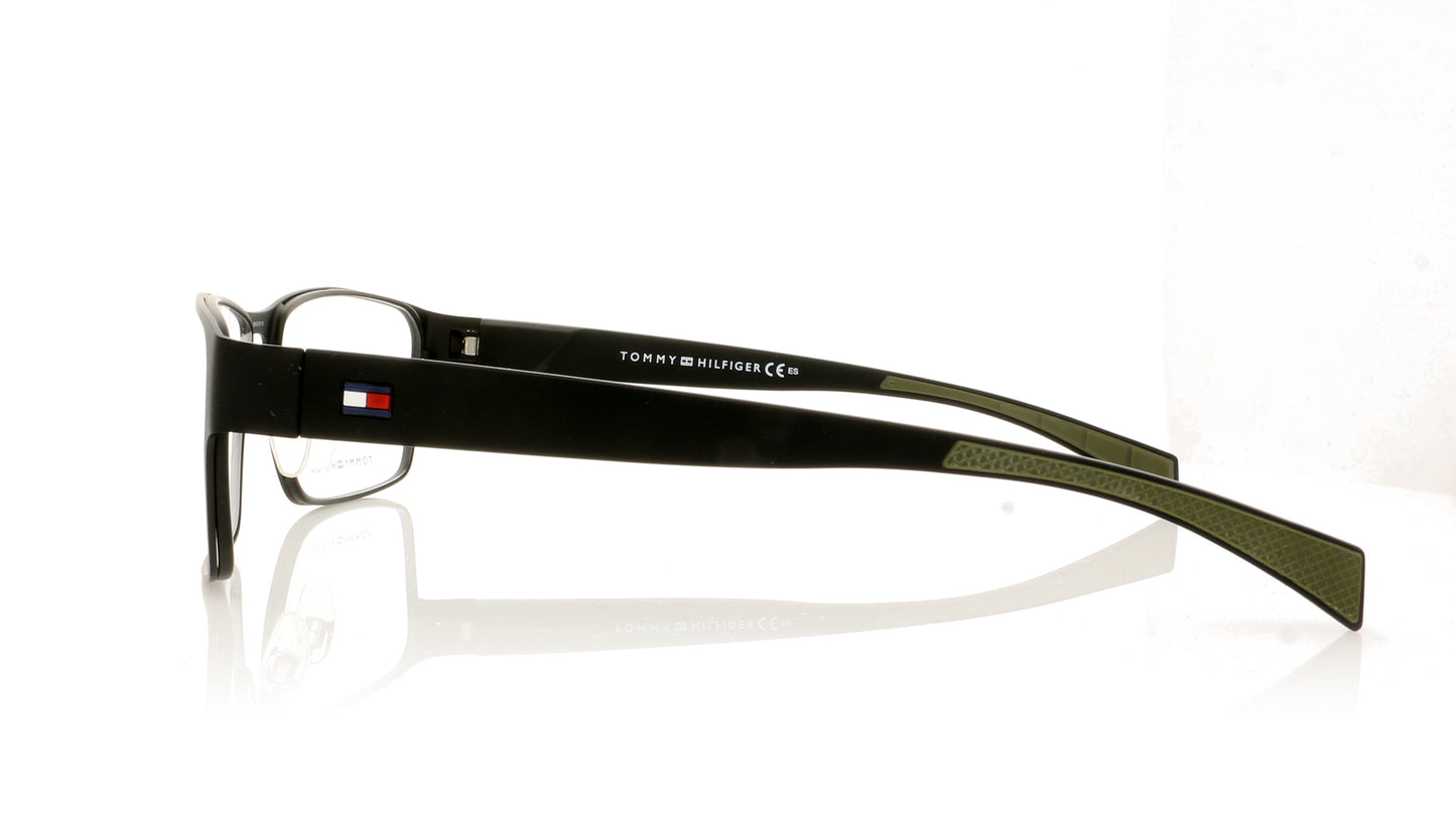 Tommy Hilfiger TH 1746 7ZJ Black Green Glasses - Side