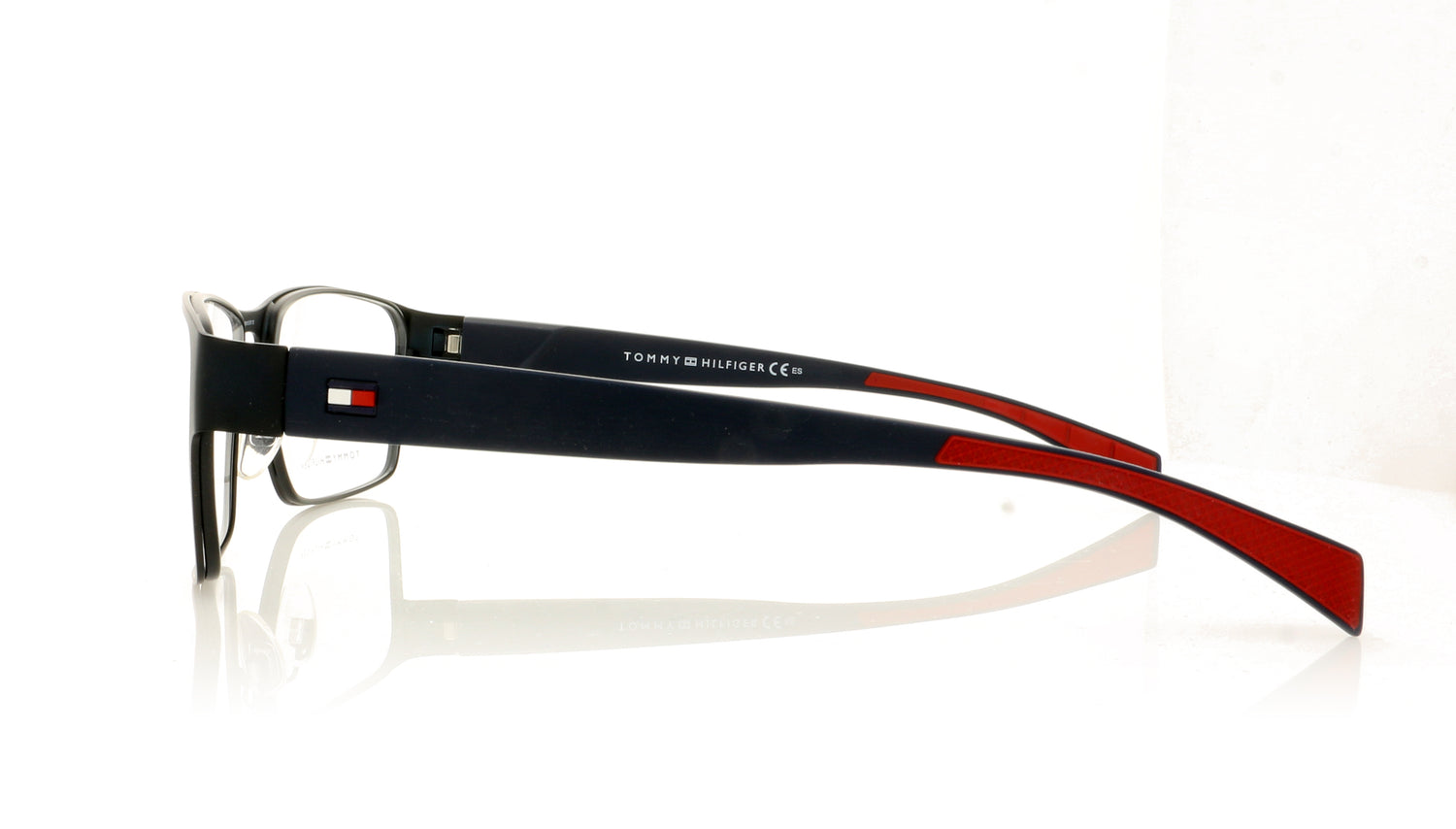 Tommy Hilfiger TH 1746 WIR Blue Red Glasses - Side