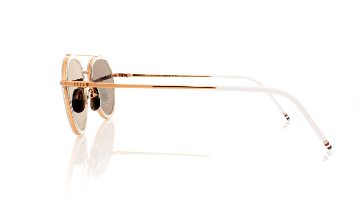 Thom Browne TB-801 G Rose Gold Sunglasses - Side