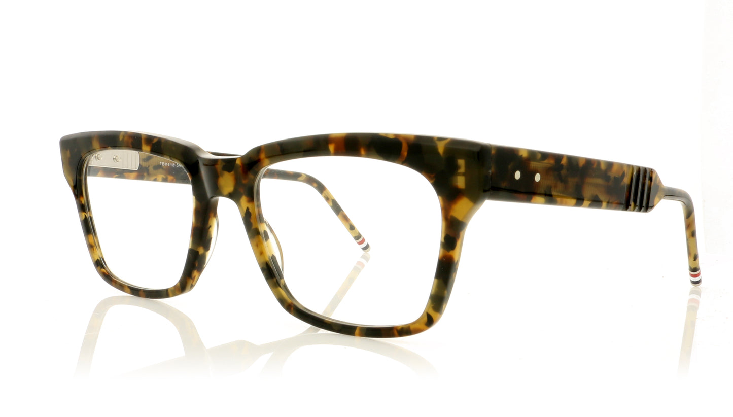 Thom Browne TB 418 TKT Tokyo Tortoise Glasses - Angle