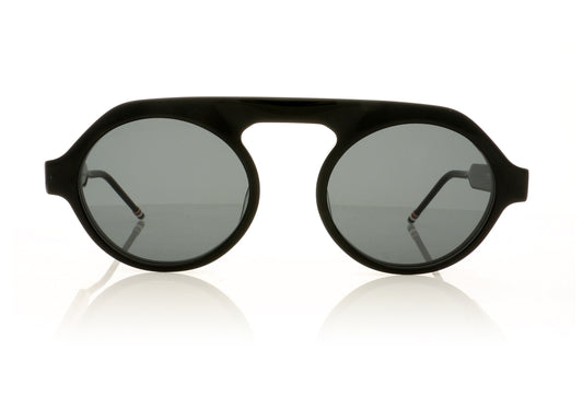 Thom Browne TBS413 BLK Black Sunglasses - Front