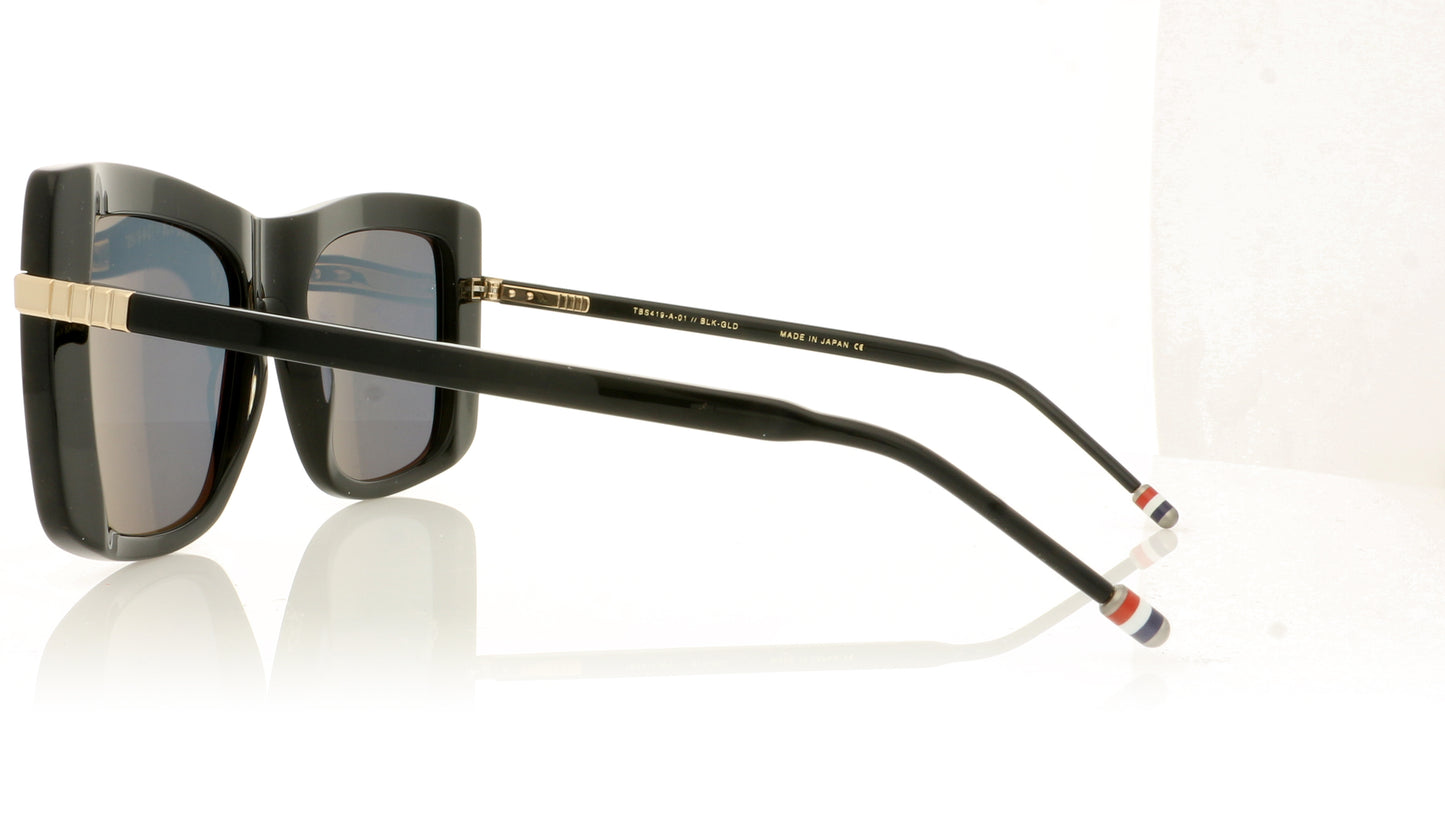 Thom Browne TB-419 TBS419 A-01-Z Black Sunglasses - Side