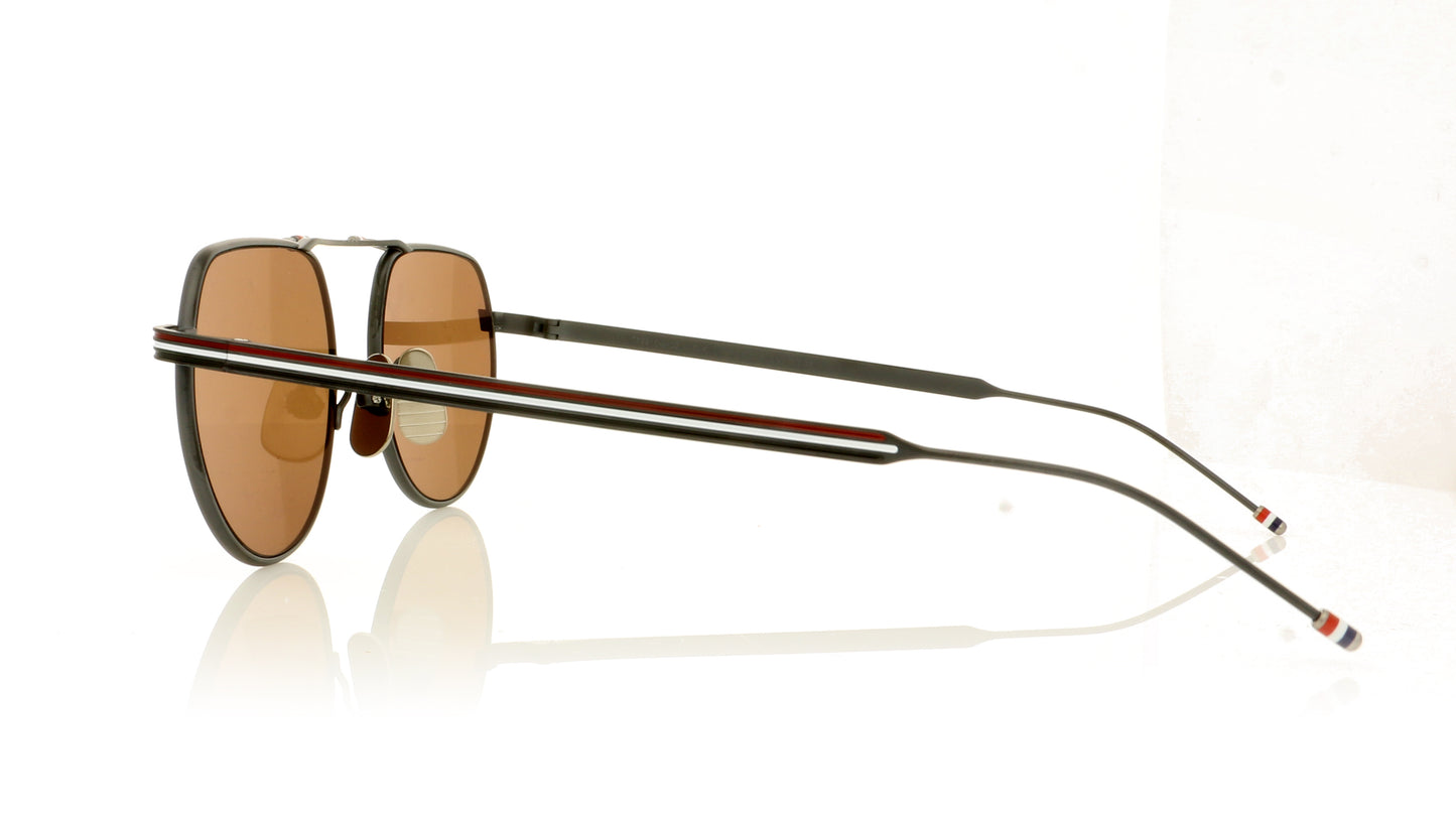 Thom Browne TB-918 TBS918 BLKI Black Iron Sunglasses - Side