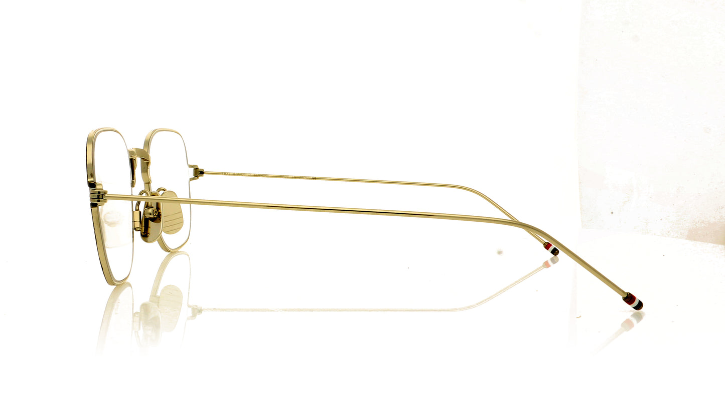 Thom Browne TB-116 TBX116 A-01 Silver Glasses - Side