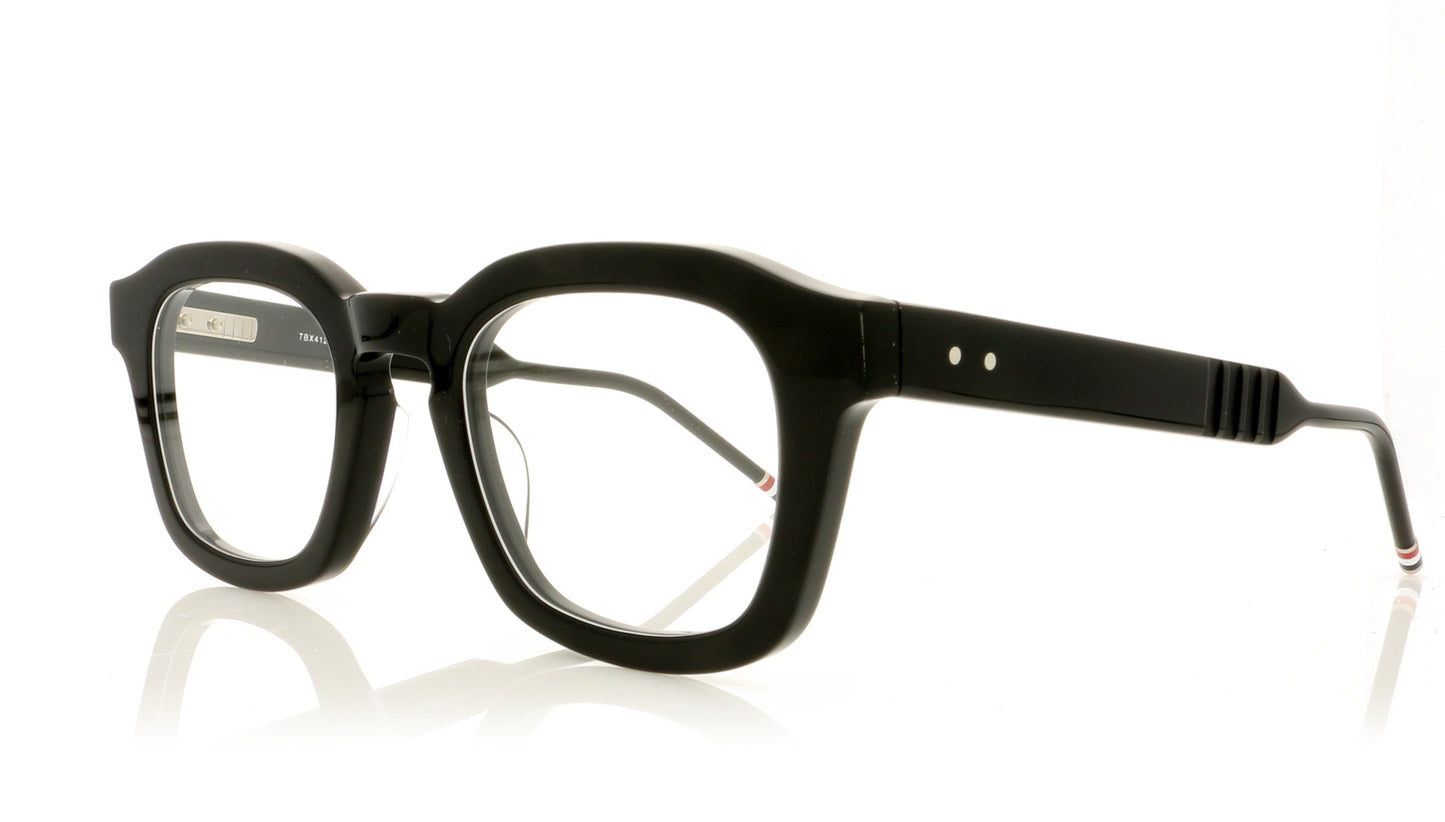 Thom Browne TBX412 1 Black Glasses - Angle