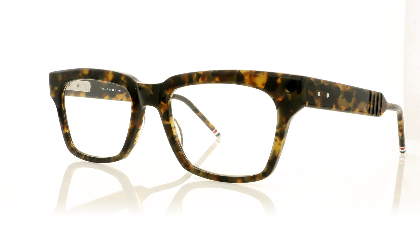 Thom Browne TBX418 TKT Tokyo Tortoise Glasses - Angle