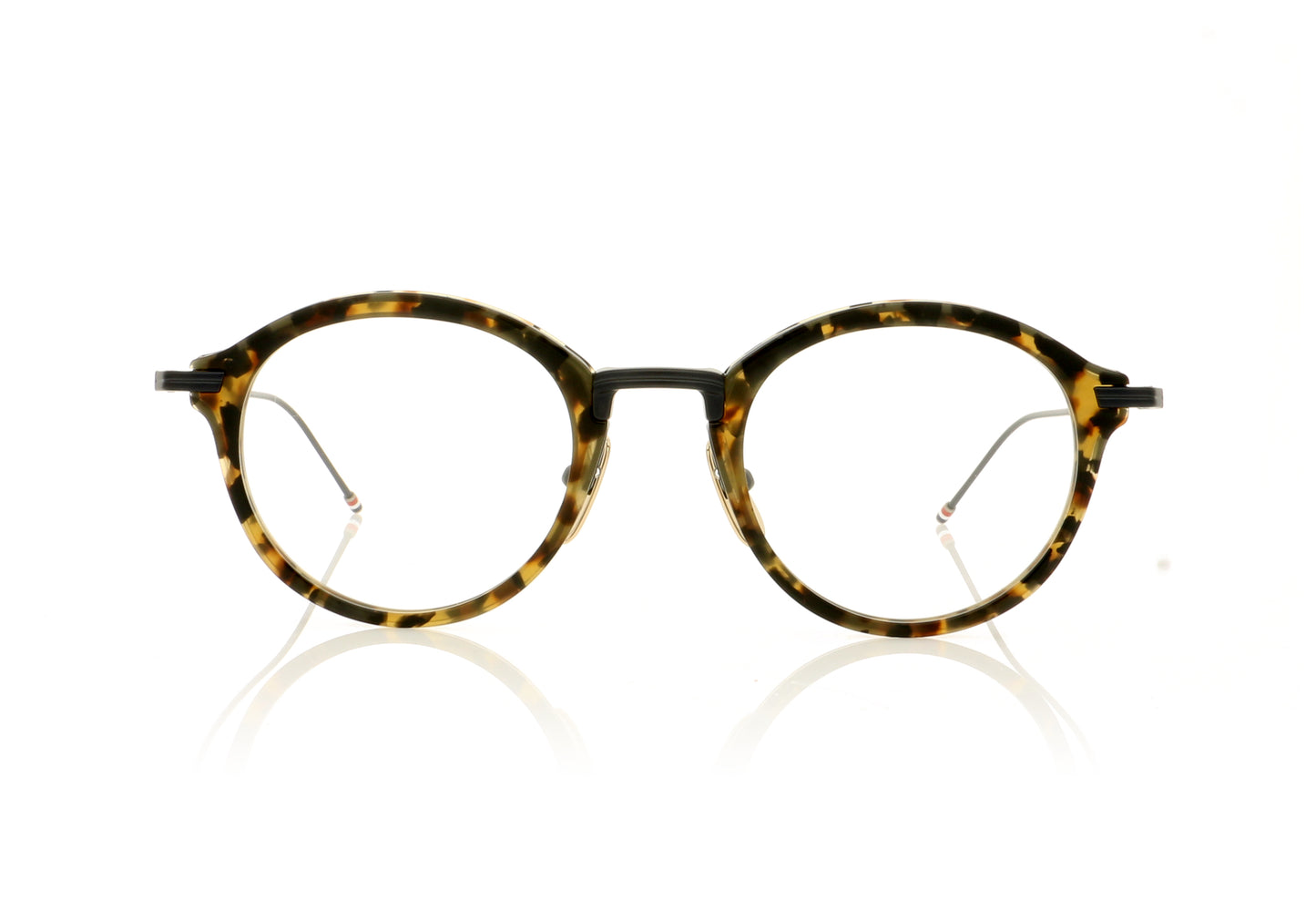 Thom Browne TB-908 TBX908 TT-MN Tokyo Tortoise-Matte Navy Glasses - Front