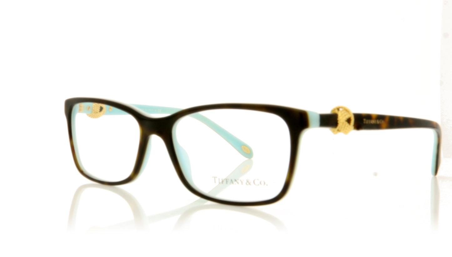 Tiffany 0TF2104 8134 Havana Glasses - Angle