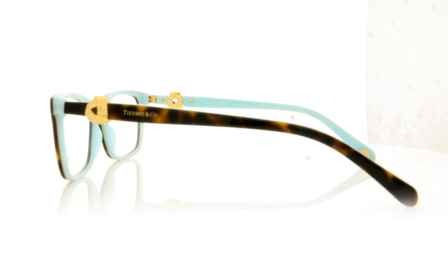 Tiffany 0TF2104 8134 Havana Glasses - Side
