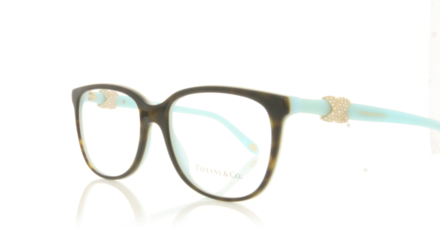 Tiffany 0TF2111B 8134 Havana Glasses - Angle