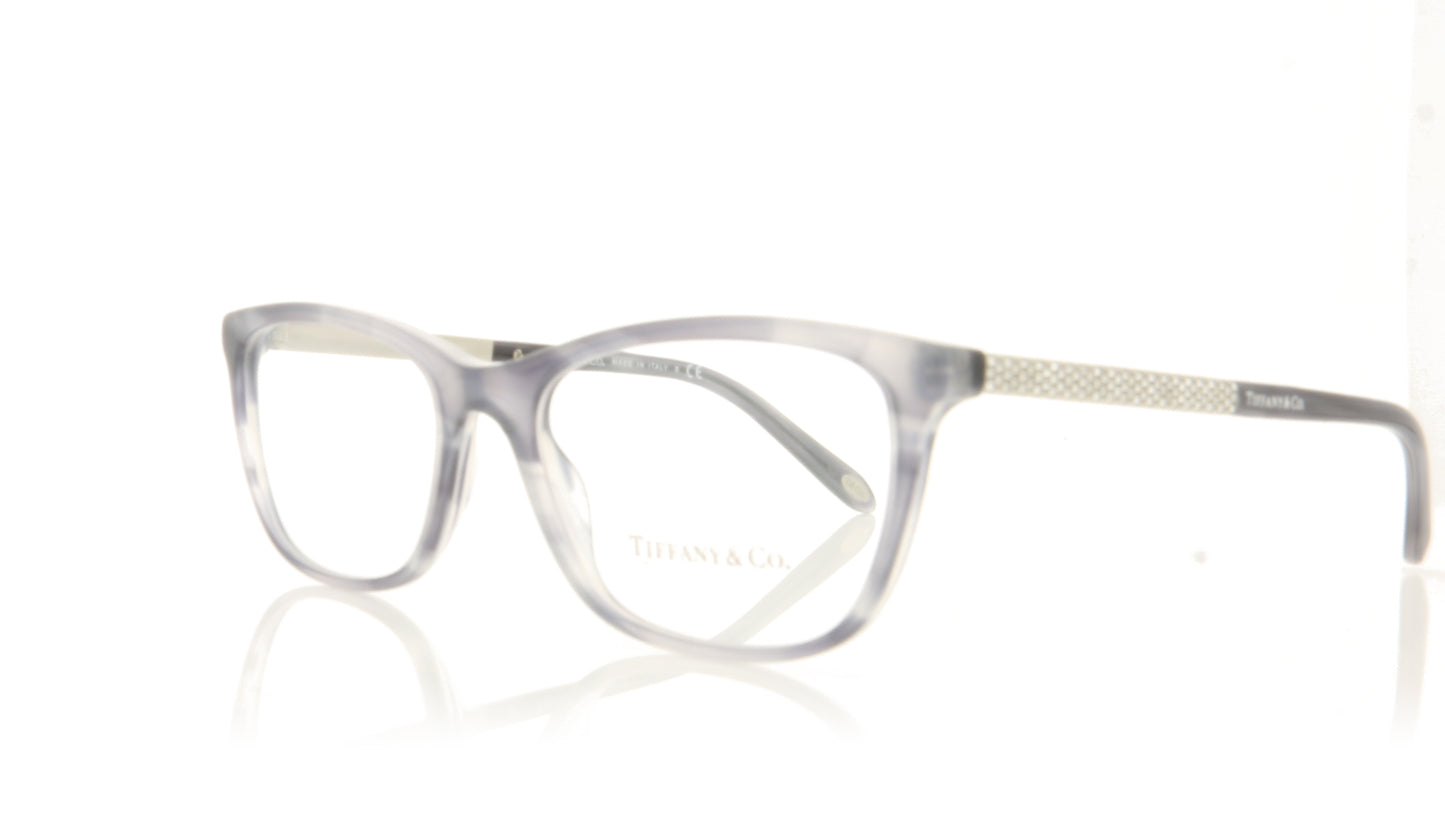 Tiffany TF2150B 8229 Marble Grey Glasses - Angle