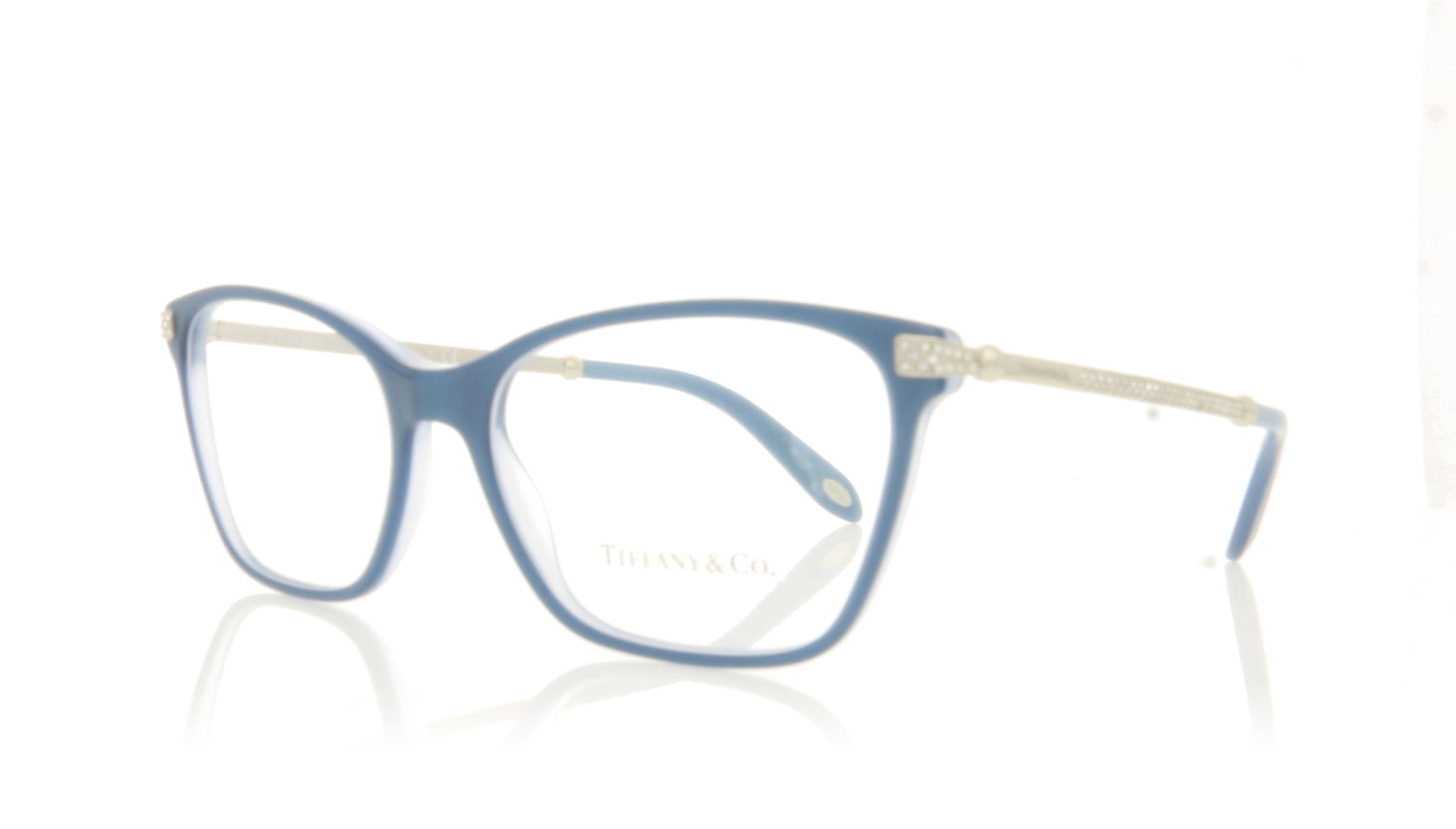 Tiffany 0TF2158B 8189 Pearl Avio Glasses - Angle
