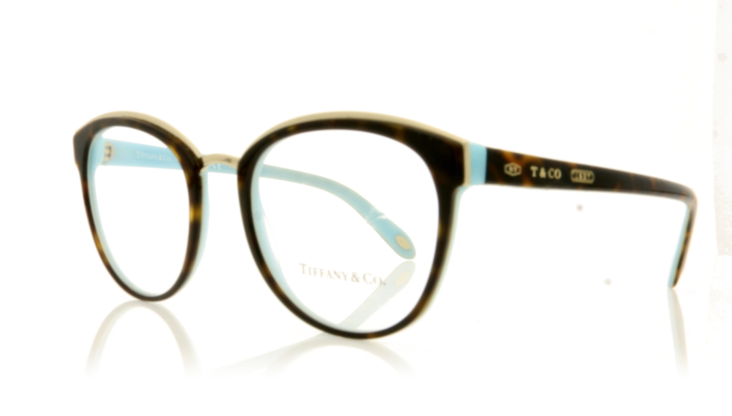 Tiffany 0TF2162 8134 Havana Glasses - Angle