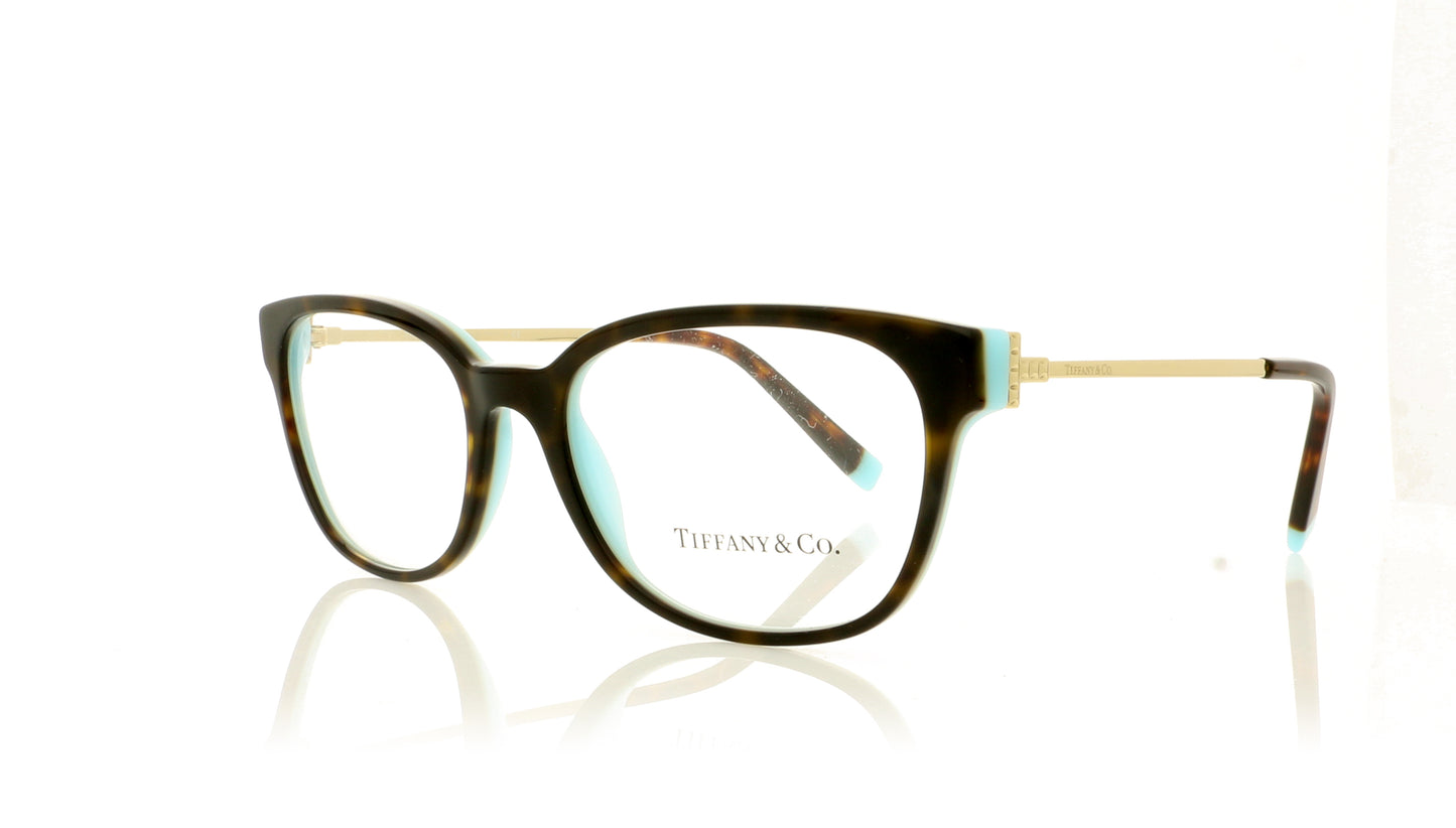 Tiffany 0TF2177 8134 Havana Glasses - Angle