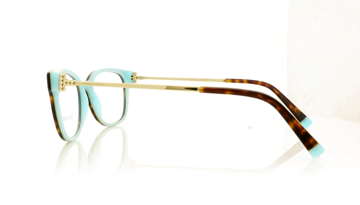 Tiffany 0TF2177 8134 Havana Glasses - Side