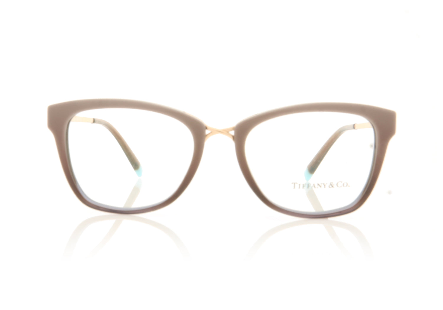 Tiffany 0TF2186 8277 Brown Grad Transp Brown Glasses - Front