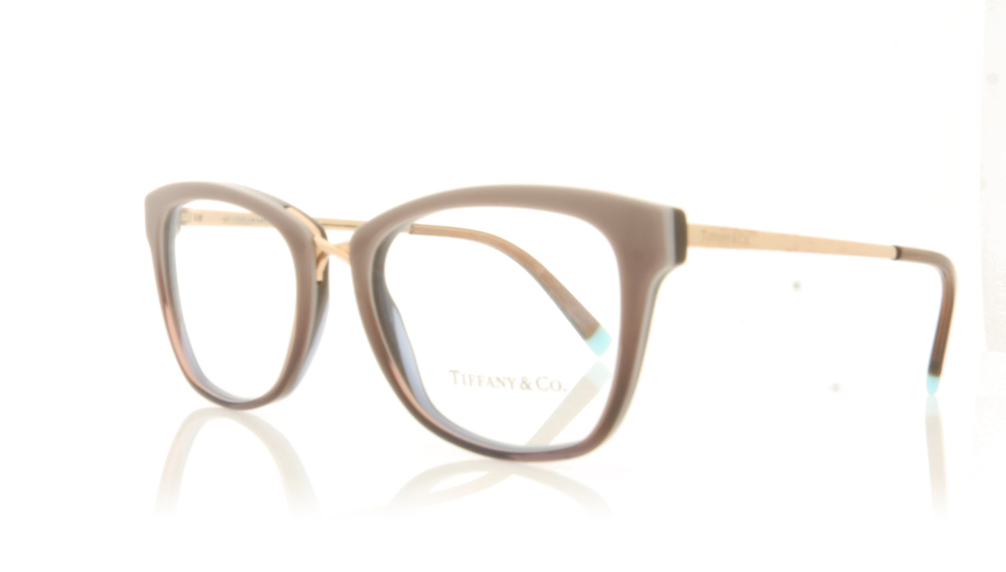 Tiffany 0TF2186 8277 Brown Grad Transp Brown Glasses - Angle